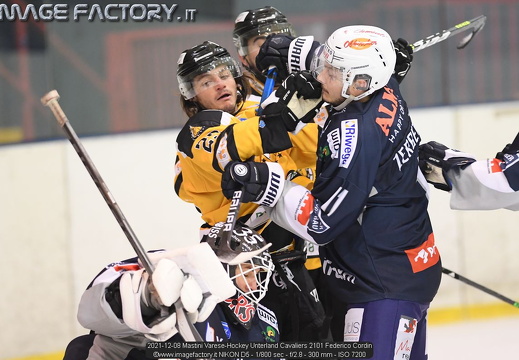 2021-12-08 Mastini Varese-Hockey Unterland Cavaliers (5-6)